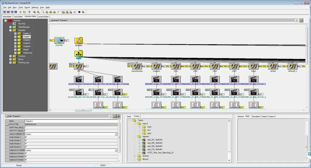 Scenarist SD interface