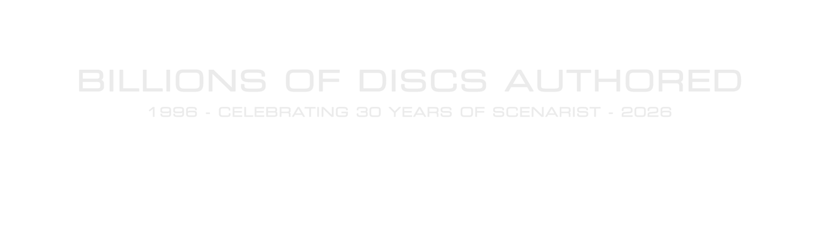Billions of Discs Authored